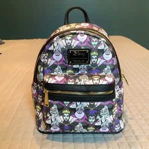 Disney Loungefly mini Villains backpack NWOT